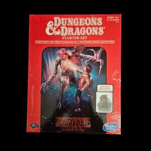 Dungeons Dragons Stranger Things Starter Set Demogorgon Figures Hasbro